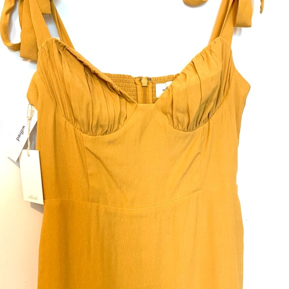Wilfred Cammy Dress in Cairo Gold NWT SOLD - Picture 6 of 7